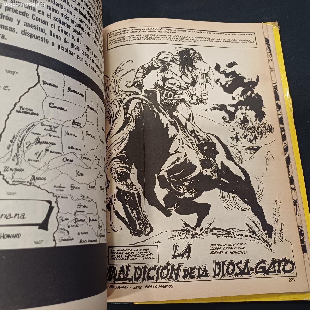 C&oacute;mics: ANTOLOGIA DEL COMIC/CONAN EL BARBARO/VERTICE TOMO 3. - Foto 3
