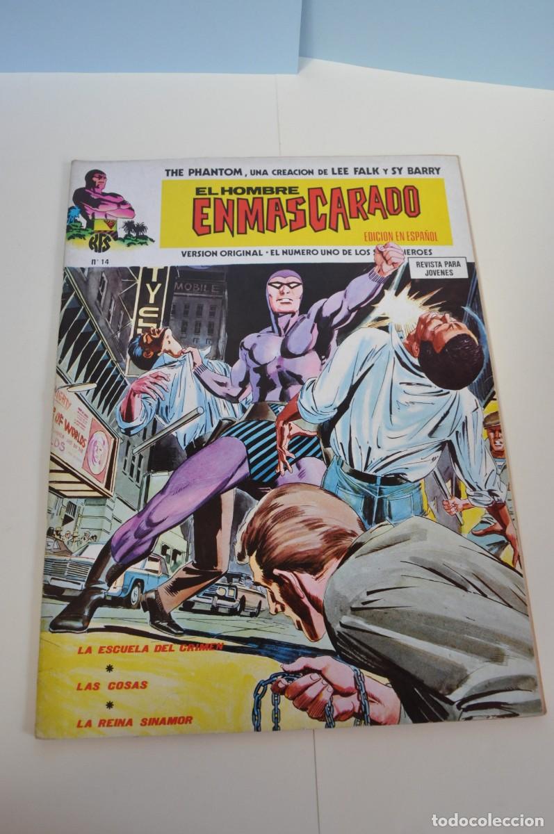 Comics: EL HOMBRE ENMASCARADO- N&ordm; 14- VERTICE- EN MUY BUEN ESTADO 1974- REGALO ORIGINAL -