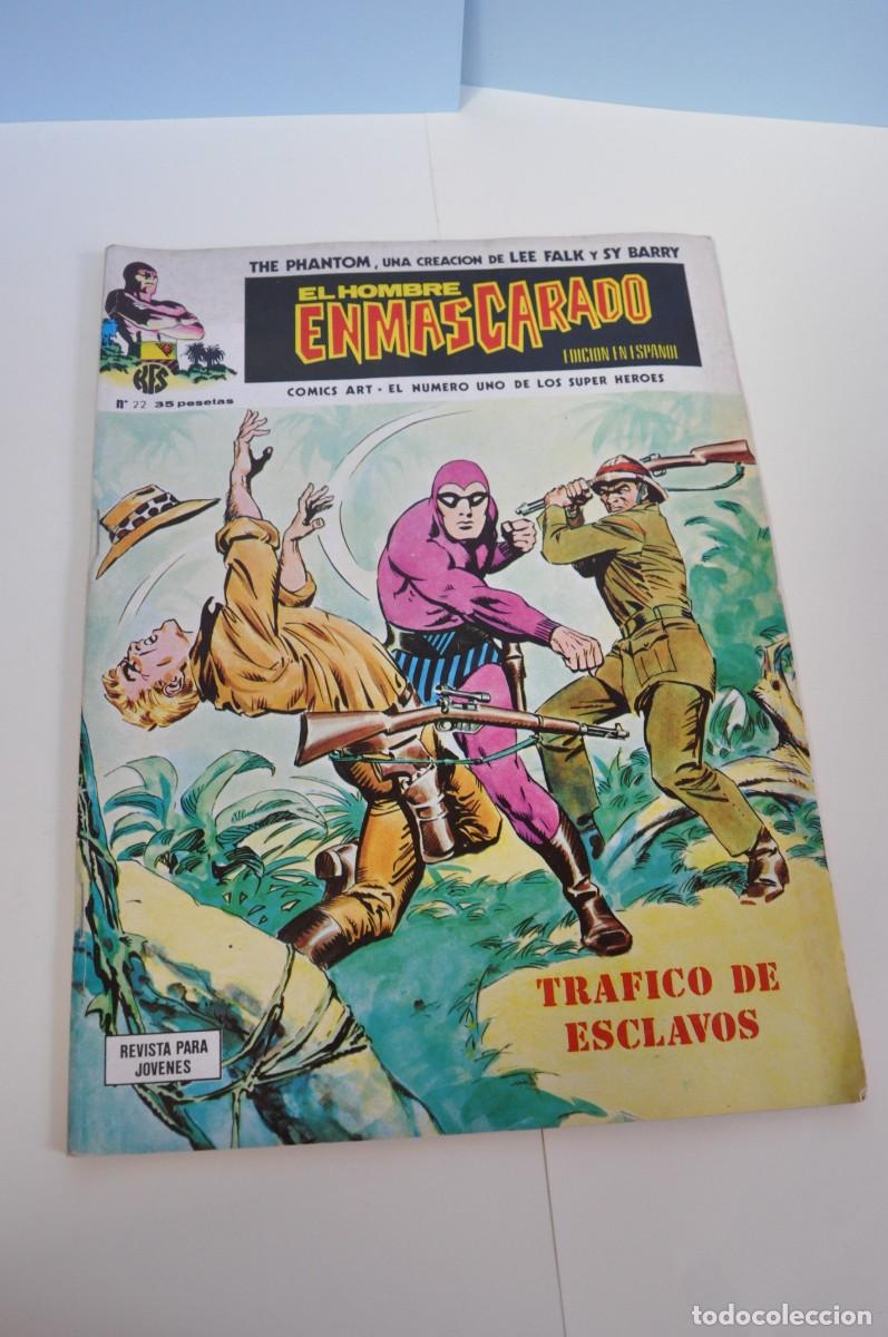 Comics: EL HOMBRE ENMASCARADO- N&ordm; 22- VERTICE- EN MUY BUEN ESTADO 1974- REGALO ORIGINAL -