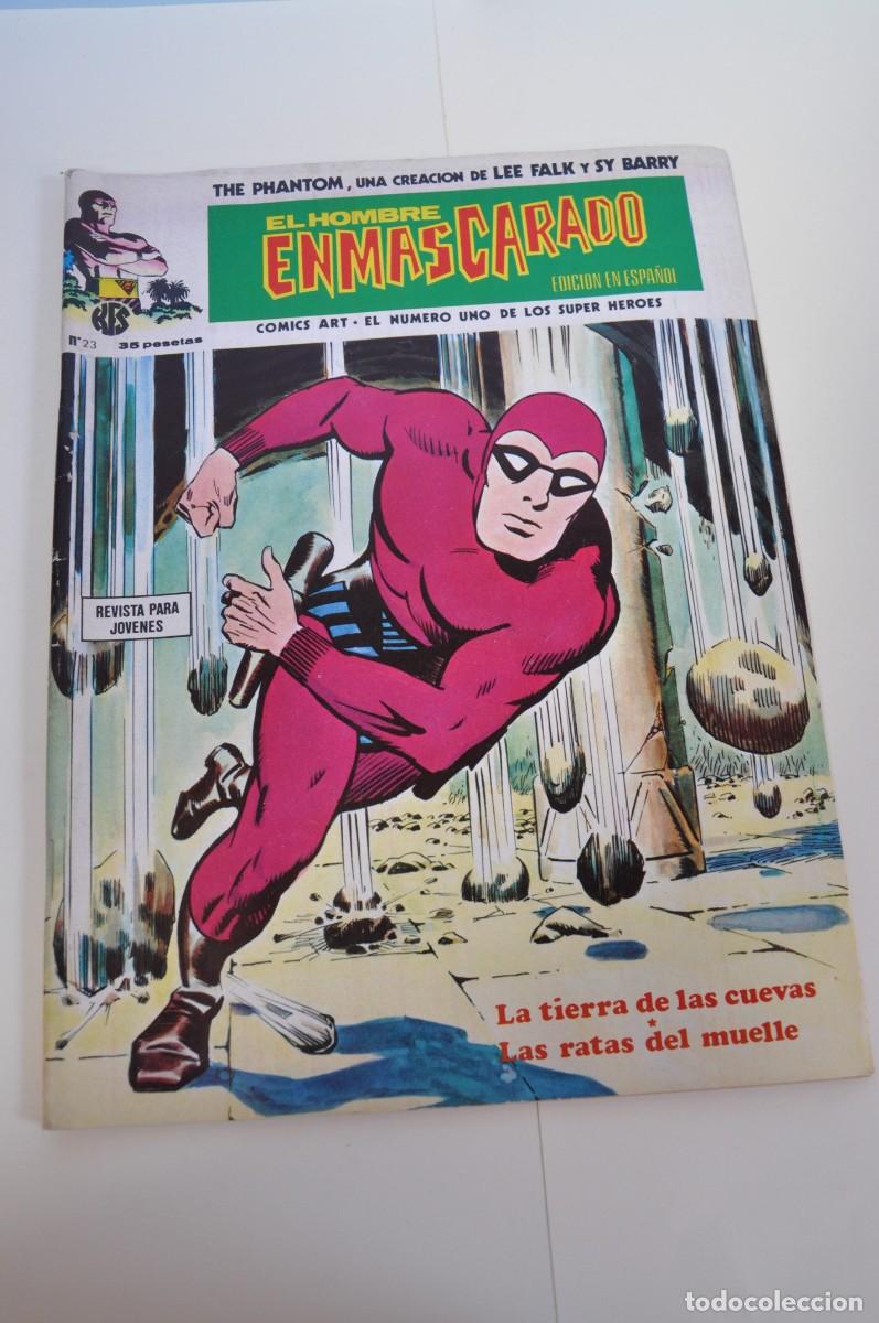 Comics: EL HOMBRE ENMASCARADO- N&ordm; 23- VERTICE- EN MUY BUEN ESTADO 1974- REGALO ORIGINAL -