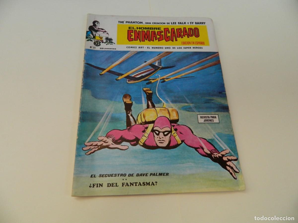 Comics: EL HOMBRE ENMASCARADO- N&ordm; 25- VERTICE- EN MUY BUEN ESTADO 1974- REGALO ORIGINAL -