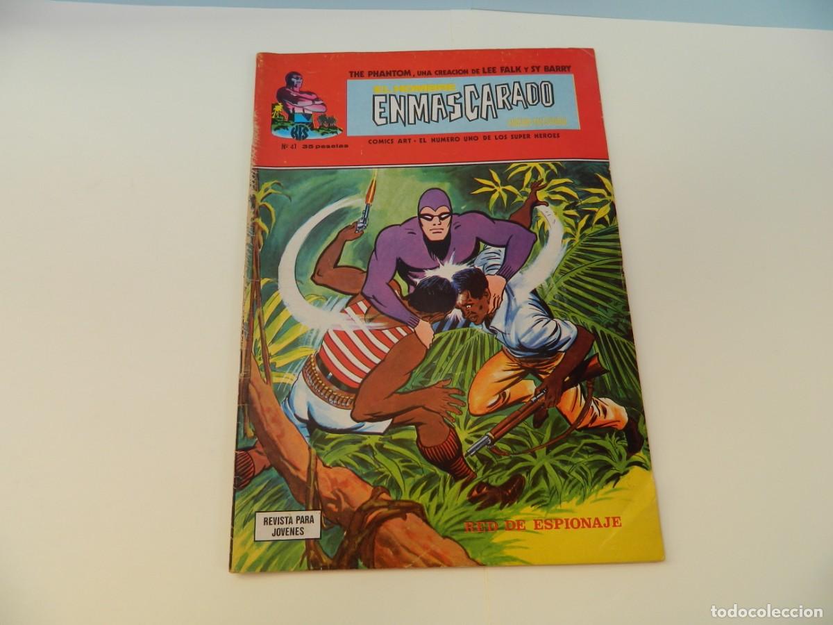 Comics: EL HOMBRE ENMASCARADO- N&ordm; 41- VERTICE- EN MUY BUEN ESTADO 1974- REGALO ORIGINAL -