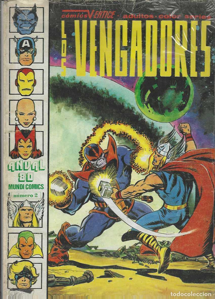 C&oacute;mics: VENGADORES: ANUAL 80 - MUNDICOMICS - USADO