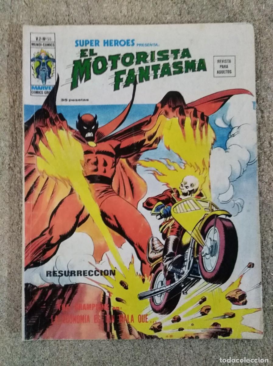 C&oacute;mics: Super Heroes 55.El Motorista Fantasma.Vol 2.Vertice