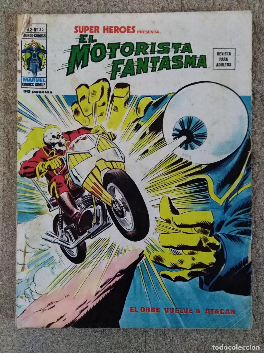C&oacute;mics: Super Heroes 35.El Motorista Fantasma.Vol 2.Vertice