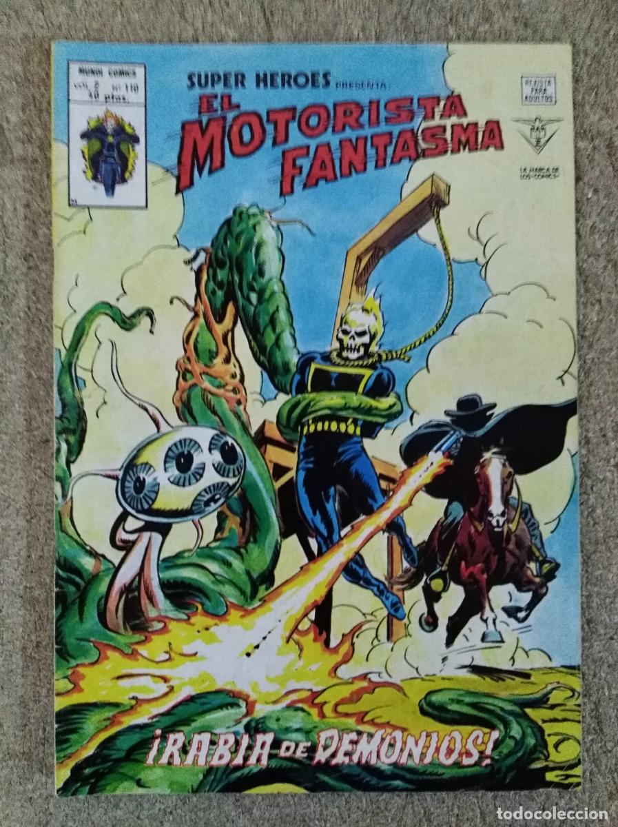 C&oacute;mics: Super Heroes 110.El Motorista Fantasma.Vol 2.Vertice