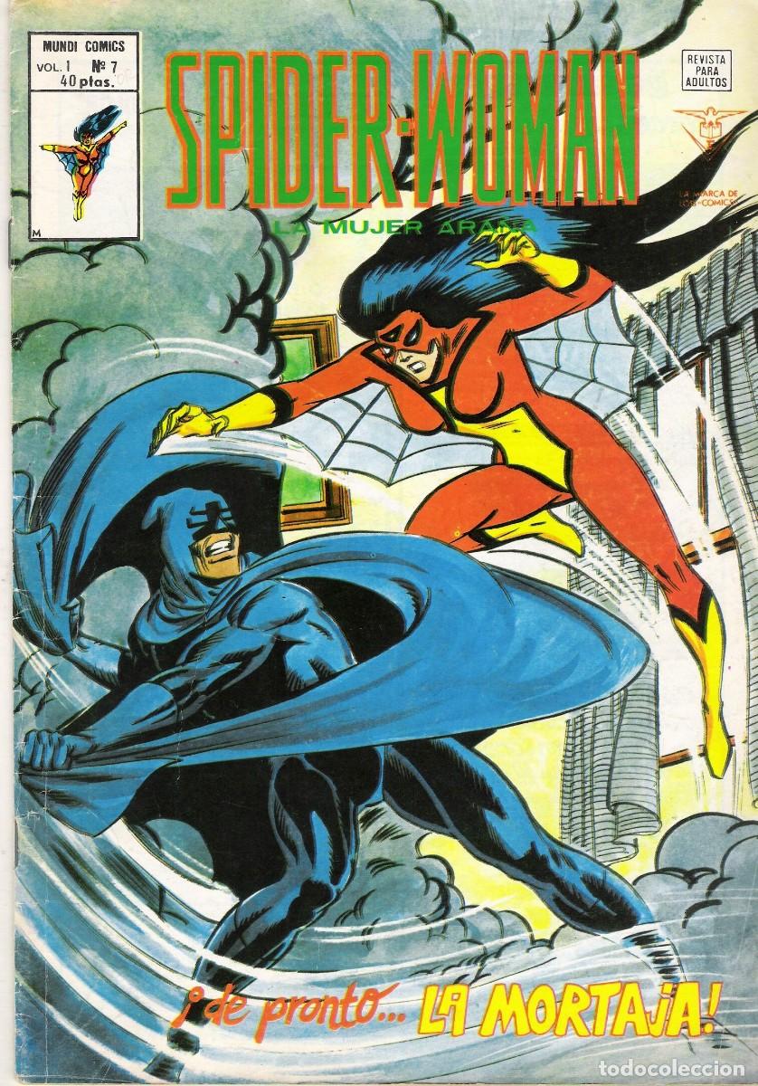 C&oacute;mics: SPIDER-WOMAN 7, 8 Y 9 V&Eacute;RTICE