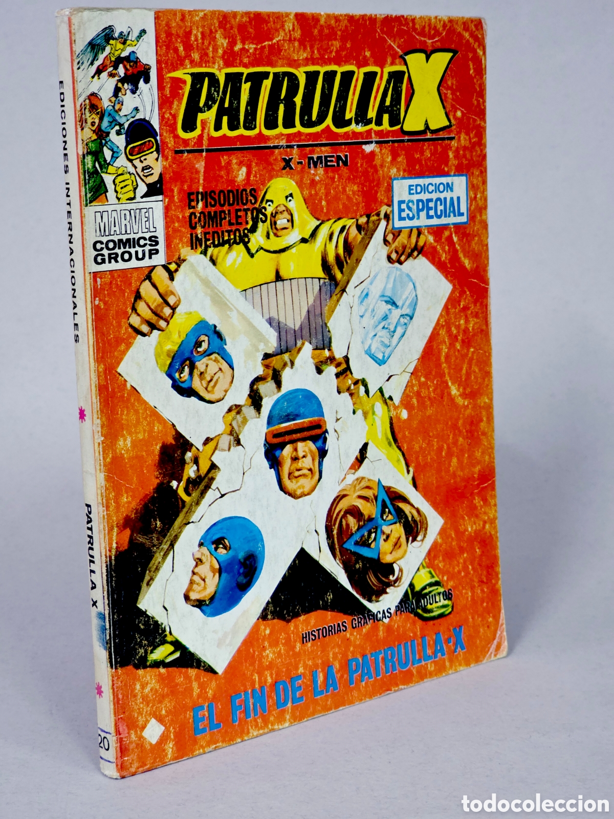 C&oacute;mics: C&Oacute;MIC PATRULLA X 20 EL FIN DE LA PATRULLA X VOL.1 VERTICE TACO MARVEL VOLUMEN NORMAL ESTADO