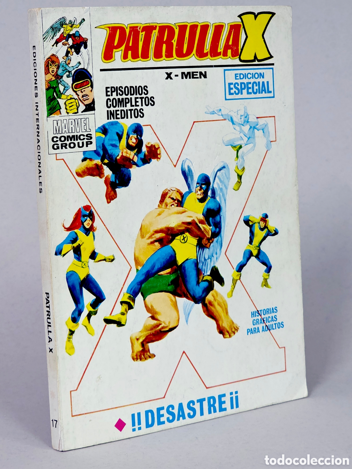C&oacute;mics: C&Oacute;MIC PATRULLA X 17 DESASTRE VOL.1 VERTICE TACO MARVEL VOLUMEN BUEN ESTADO
