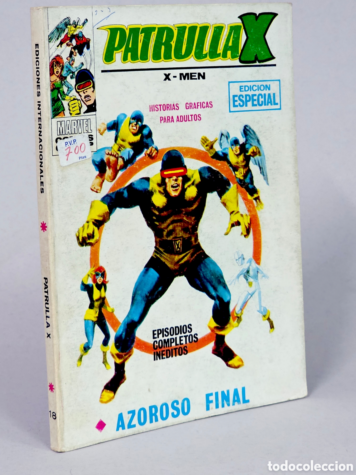 C&oacute;mics: C&Oacute;MIC PATRULLA X 18 AZOROSO FINAL VOL.1 VERTICE TACO MARVEL VOLUMEN BUEN ESTADO