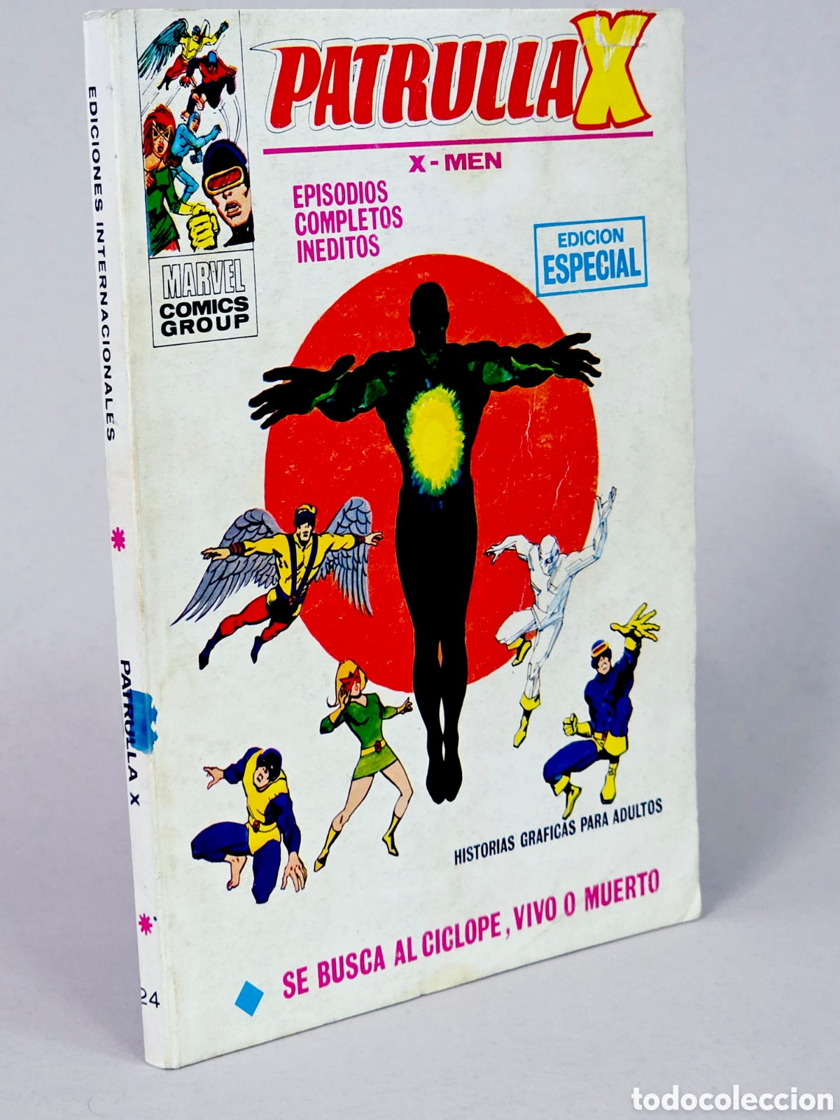C&oacute;mics: C&Oacute;MIC PATRULLA X 24 SE BUSCA EL C&Iacute;CLOPE VIVO O MUERTO VOL.1 VERTICE TACO MARVEL VOLUMEN BUEN ESTADO