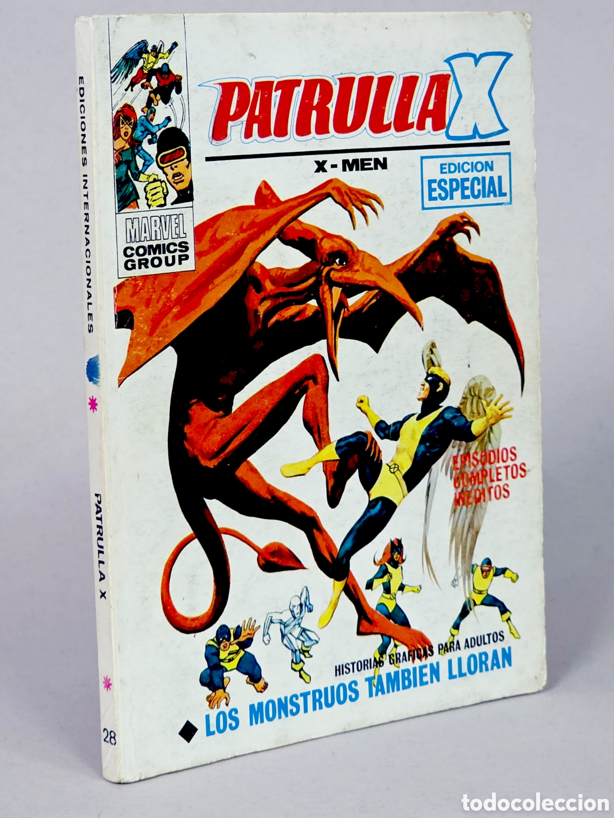 C&oacute;mics: C&Oacute;MIC PATRULLA X 28 LOS MONSTRUOS TAMBI&Eacute;N LLORAN VOL.1 VERTICE TACO MARVEL VOLUMEN BUEN ESTADO