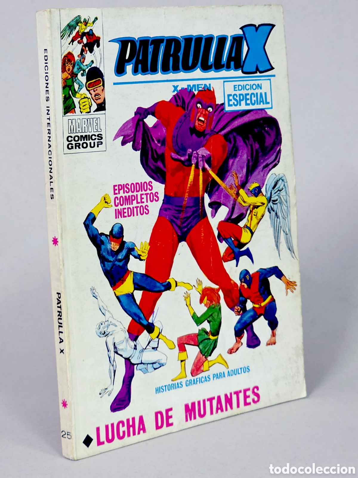 C&oacute;mics: C&Oacute;MIC PATRULLA X 25 LUCHA DE TITANES VOL.1 VERTICE TACO MARVEL VOLUMEN BUEN ESTADO