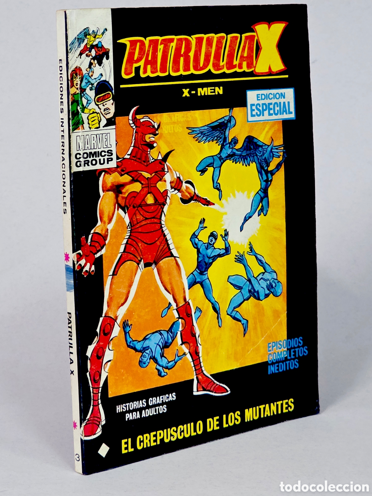 C&oacute;mics: C&Oacute;MIC PATRULLA X 23 EL CREP&Uacute;SCULO DE LOS MUTANTES VOL.1 VERTICE TACO MARVEL VOLUMEN MUY BUEN ESTADO