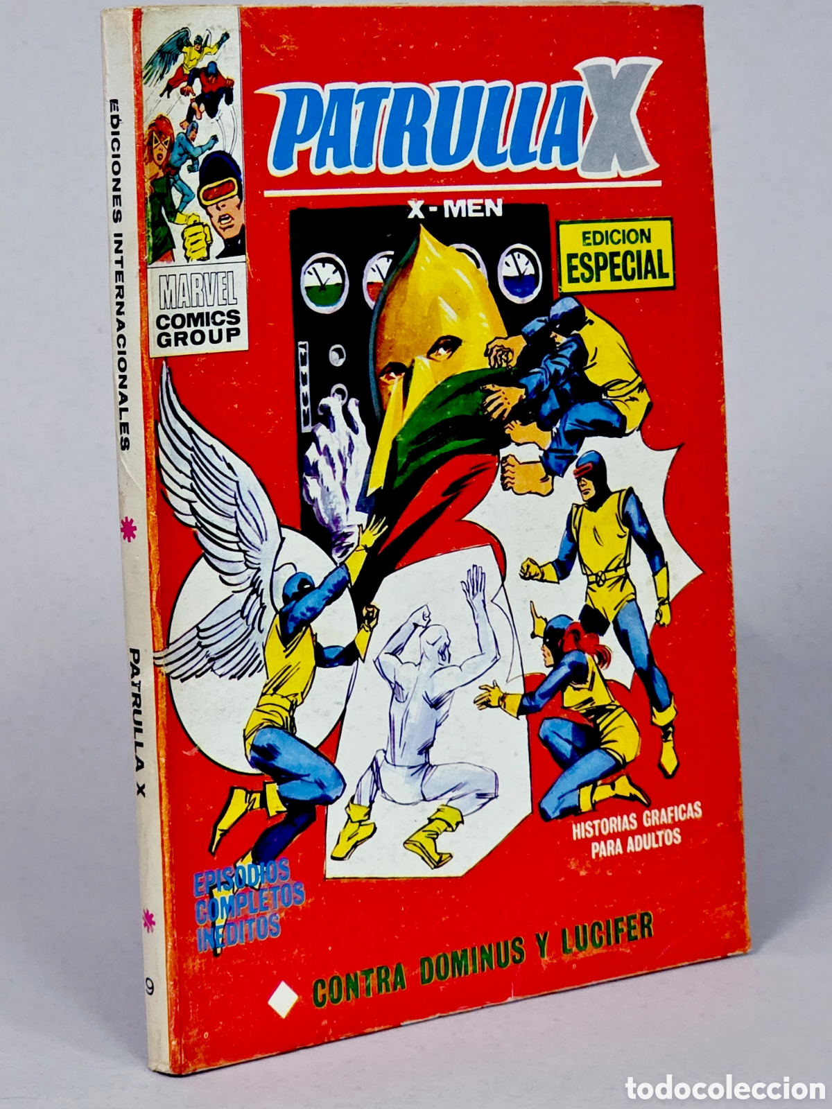 C&oacute;mics: C&Oacute;MIC PATRULLA X 9 CONTRA DOMINUS Y LUCIFER VOL.1 VERTICE TACO MARVEL VOLUMEN BUEN ESTADO