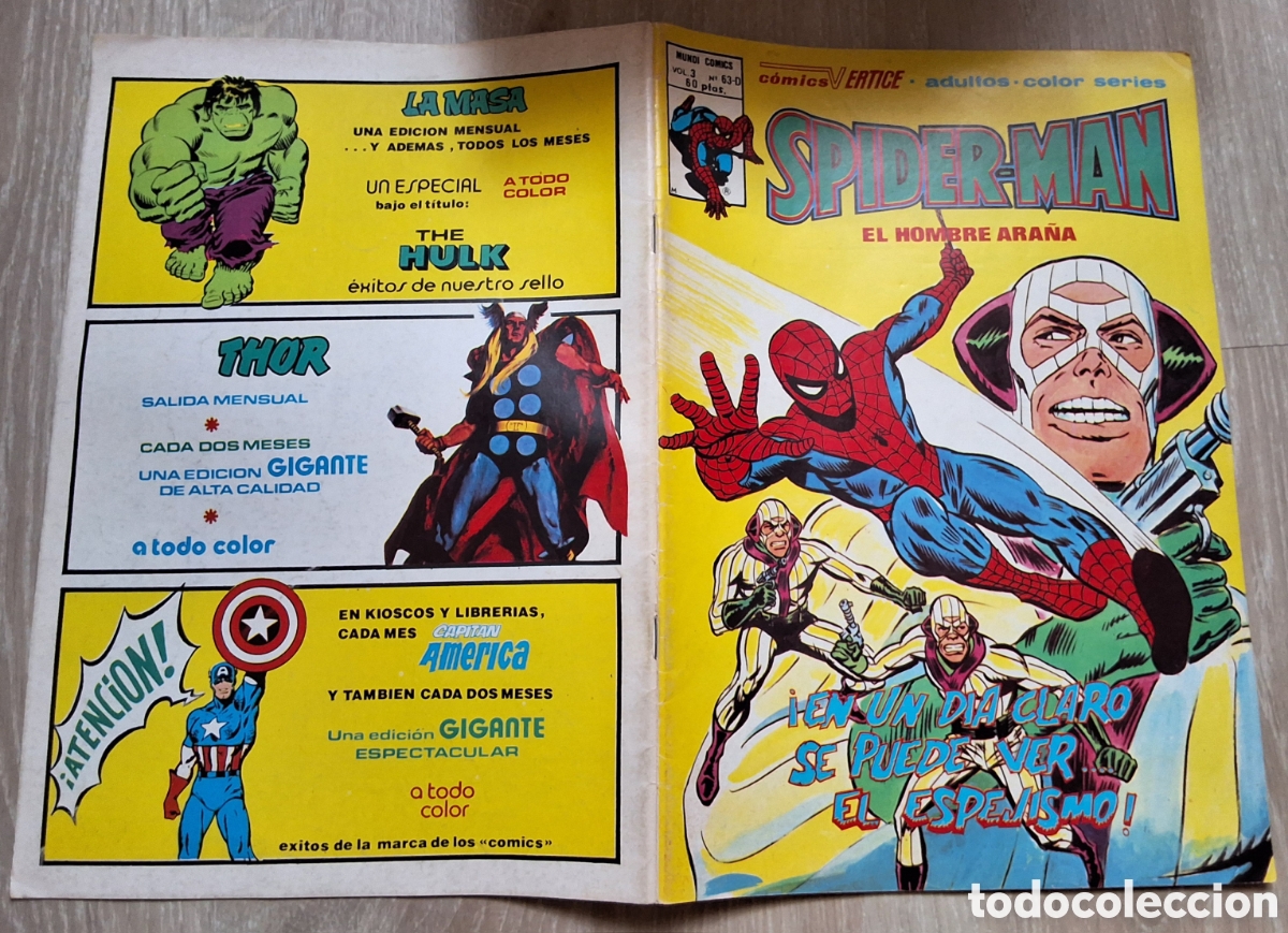 C&oacute;mics: Spiderman comic volumen 3 n&uacute;mero 63-D edita vertice - Foto 1