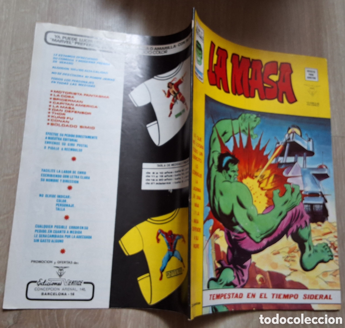 C&oacute;mics: La masa comic volumen 3 n&uacute;mero 17 edita vertice