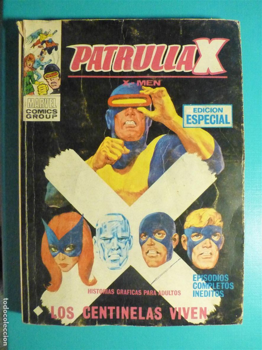 C&oacute;mics: Comic Marvel Comics Group - Patrulla X - X-men - Los Centinelas Viven - Ediciones V&eacute;rtice