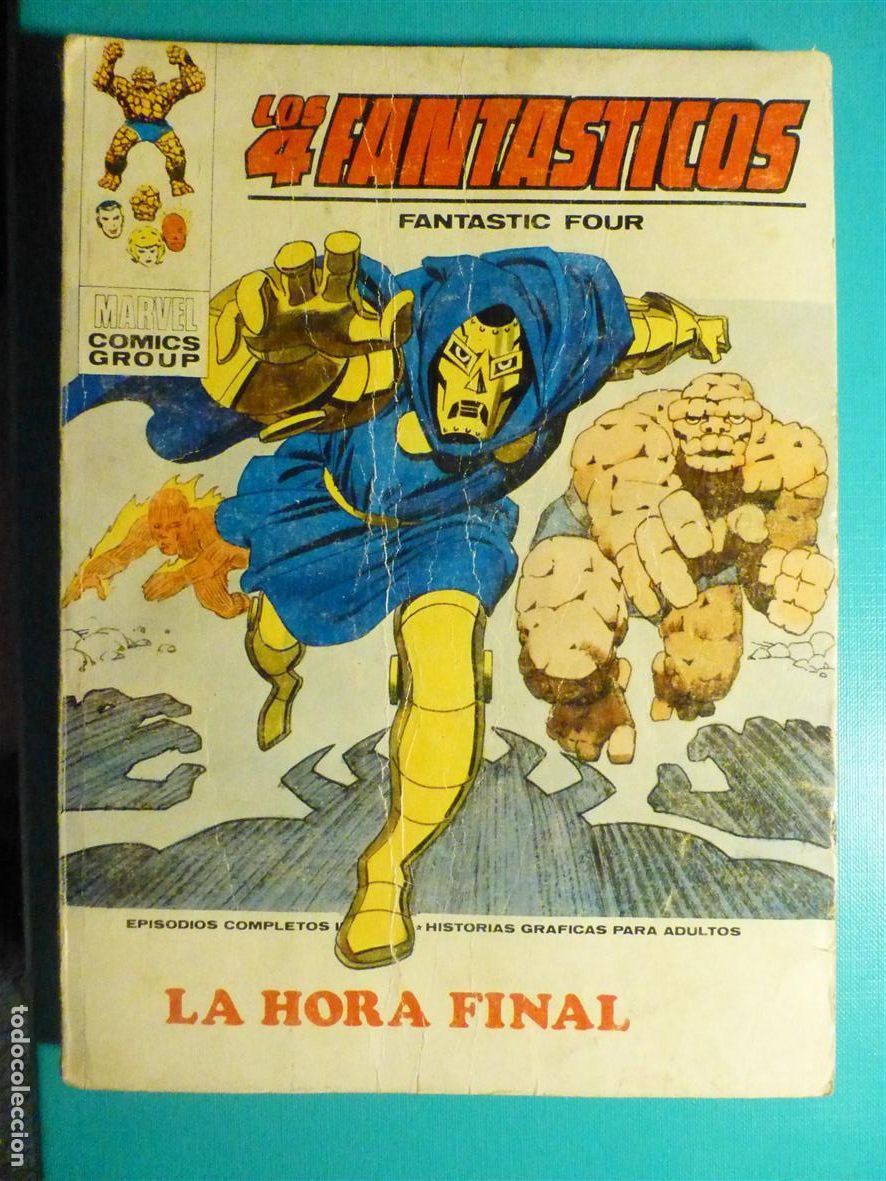 C&oacute;mics: Comic Marvel Comics Group, Los 4 Fant&aacute;sticos n&ordm; 58 Fantastic Four - La hora final, Ediciones V&eacute;rtice
