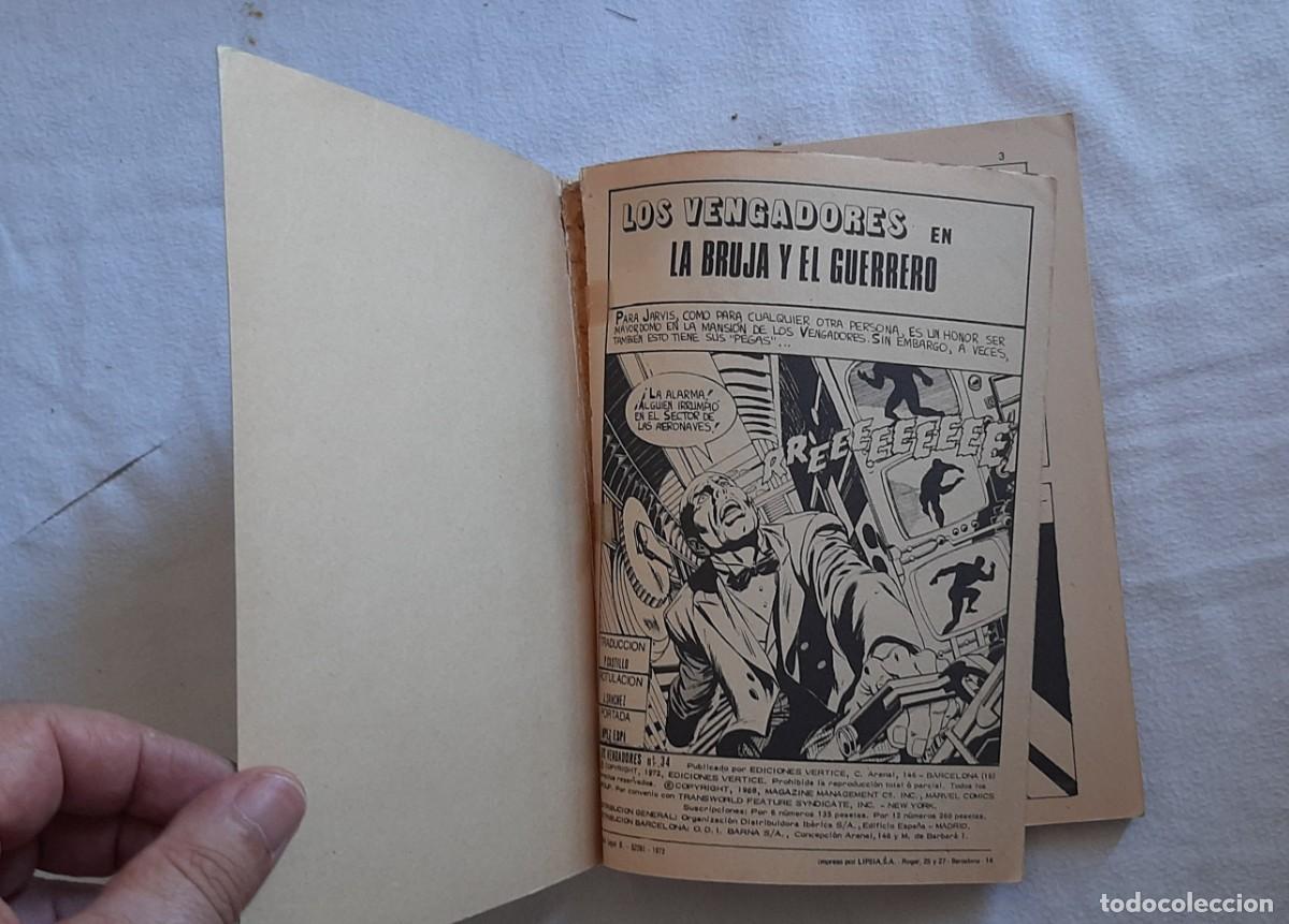 C&oacute;mics: TACO VERTICE.LOS VENGADORES.LA BRUJA Y EL GUERRERO - Foto 4