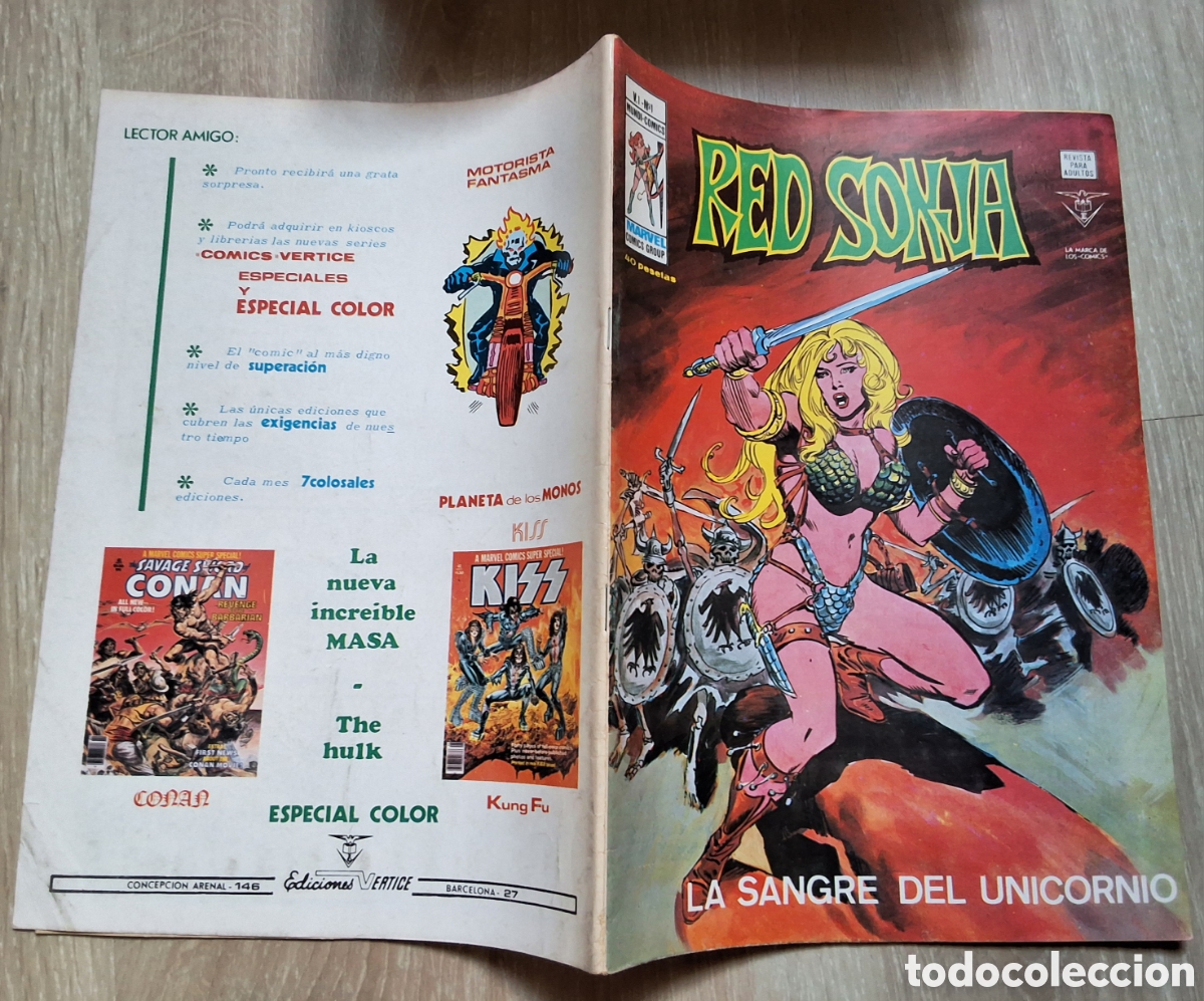 C&oacute;mics: Red sonja comic n&uacute;mero 1 edita vertice