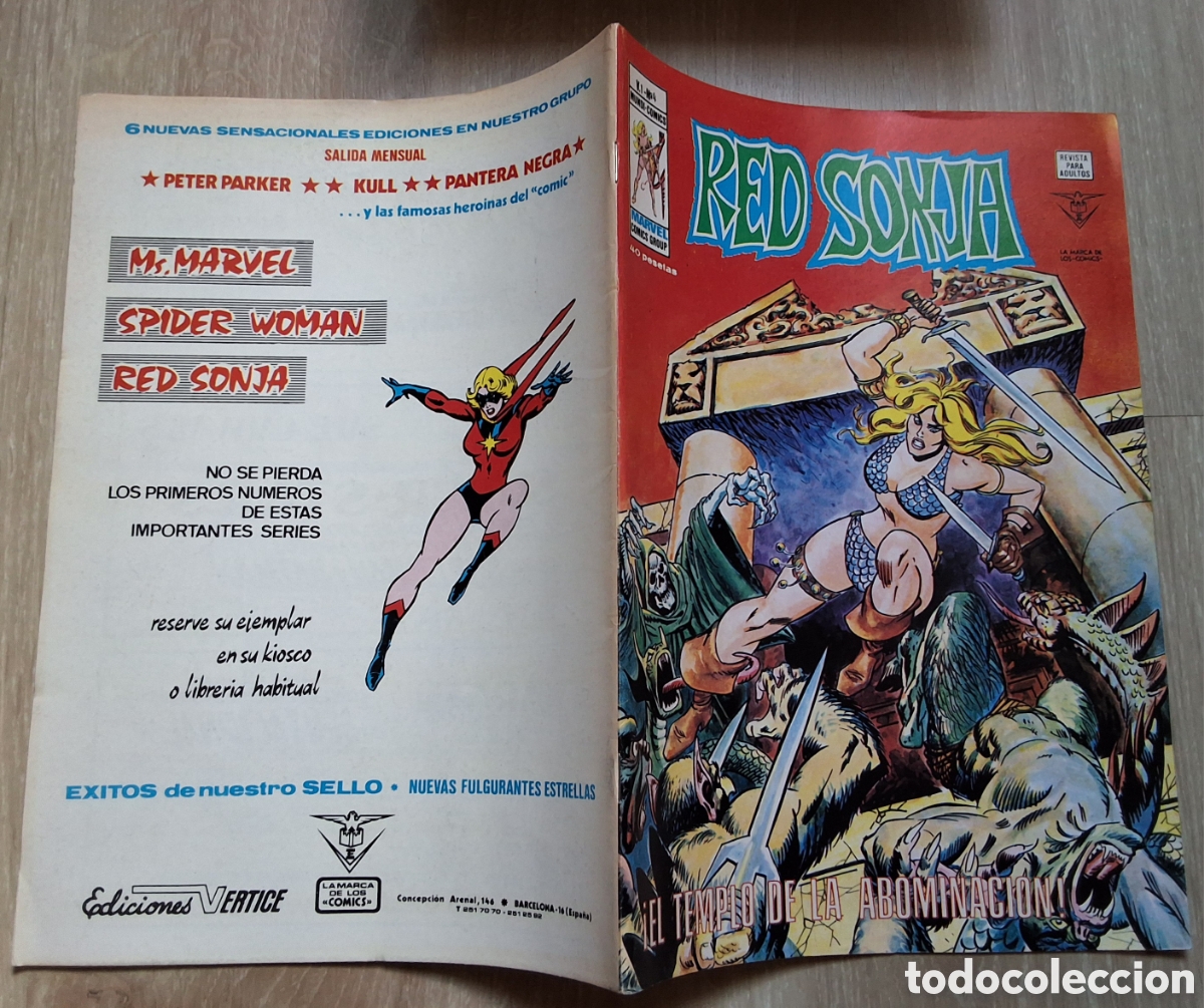 C&oacute;mics: Red sonja comic n&uacute;mero 4 edita vertice - Foto 1