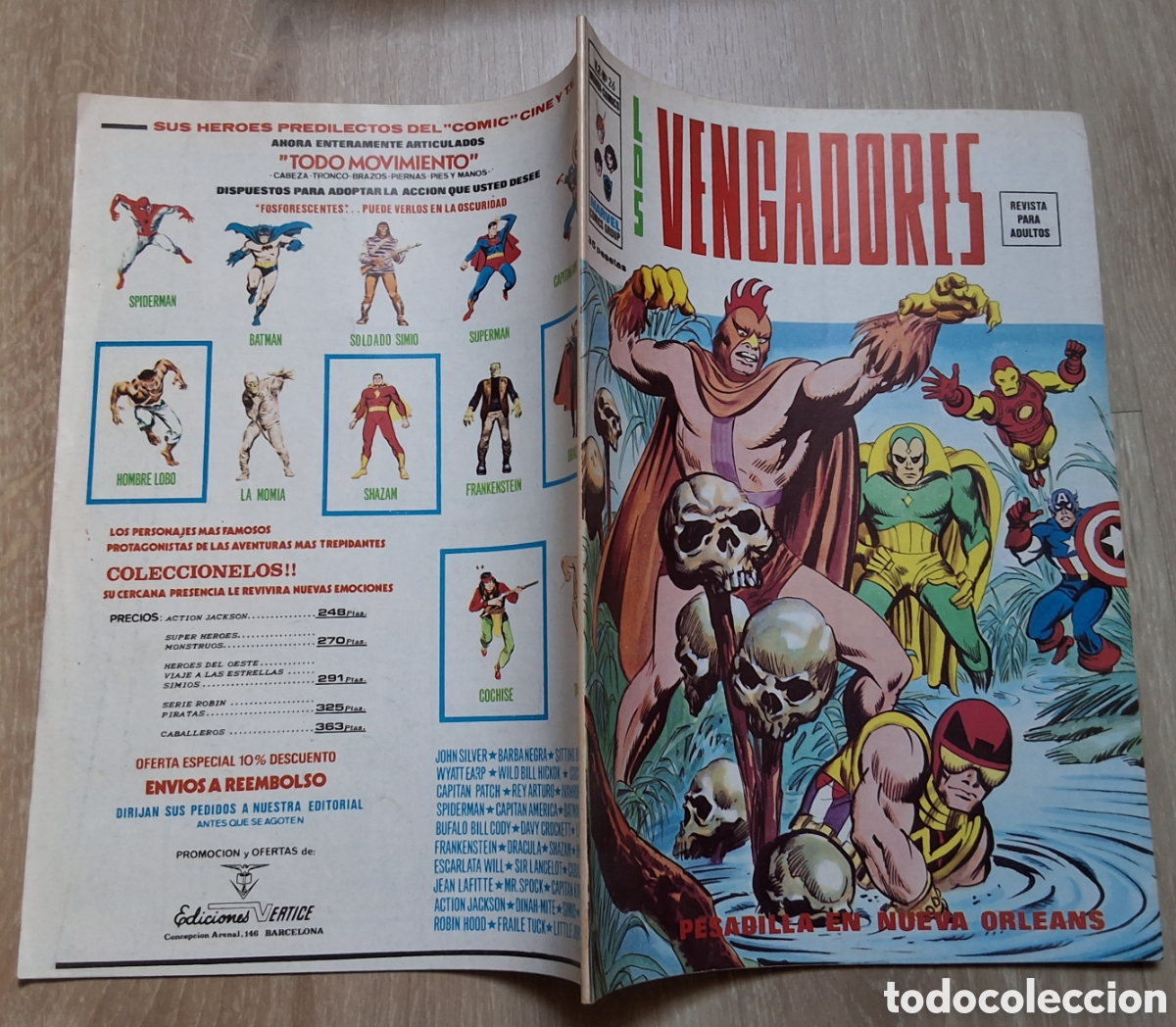 C&oacute;mics: Los vengadores comic volumen 2 n&uacute;mero 26 edita vertice