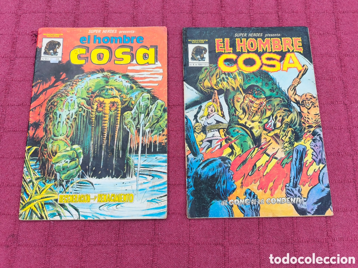 C&oacute;mics: EL HOMBRE COSA MUNDICOMICS 3 - EL HOMBRE COSA MUNDICOMICS 4 - COMICS VERTICE