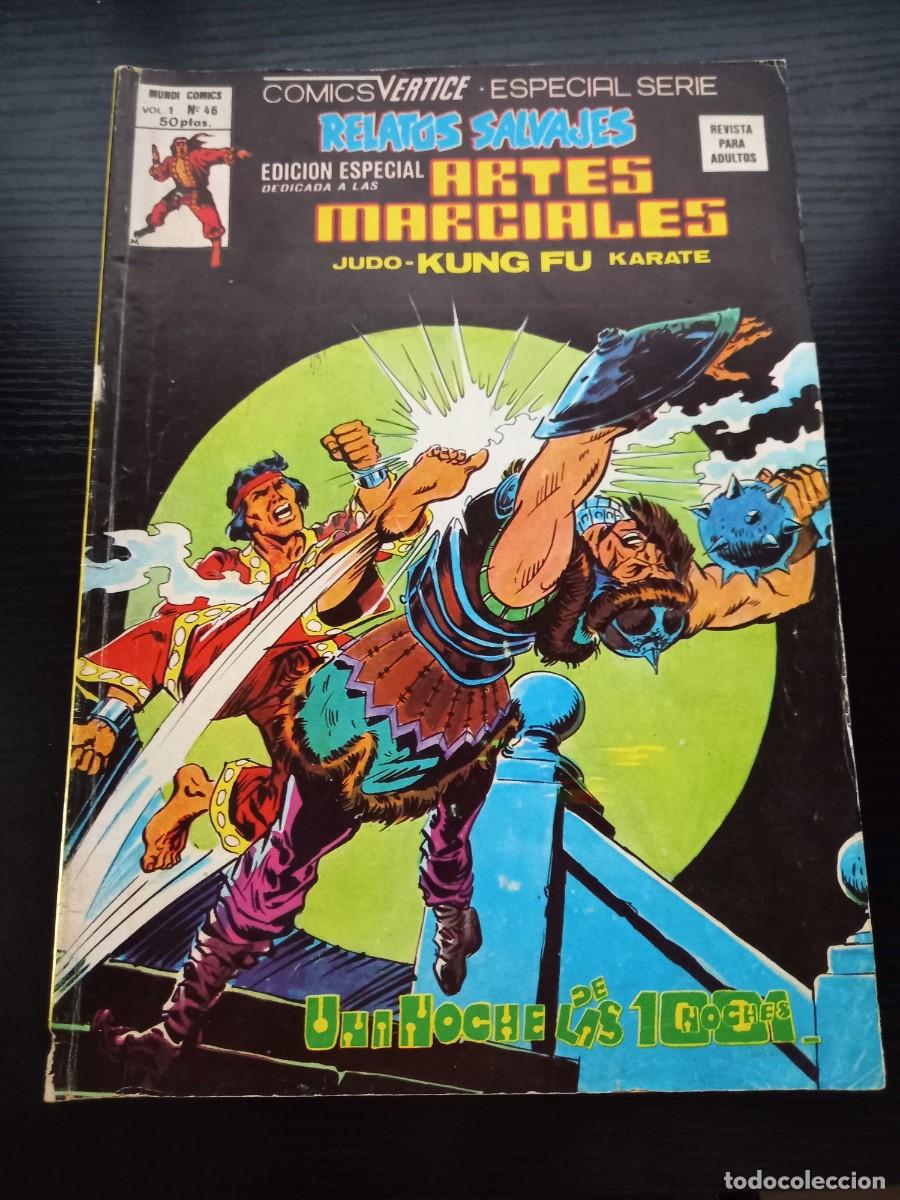 C&oacute;mics: Relatos Salvajes n&ordm; 46 Vol 1 Edici&oacute;n dedicada a las artes marciales Judo, Kung-fu, Karate