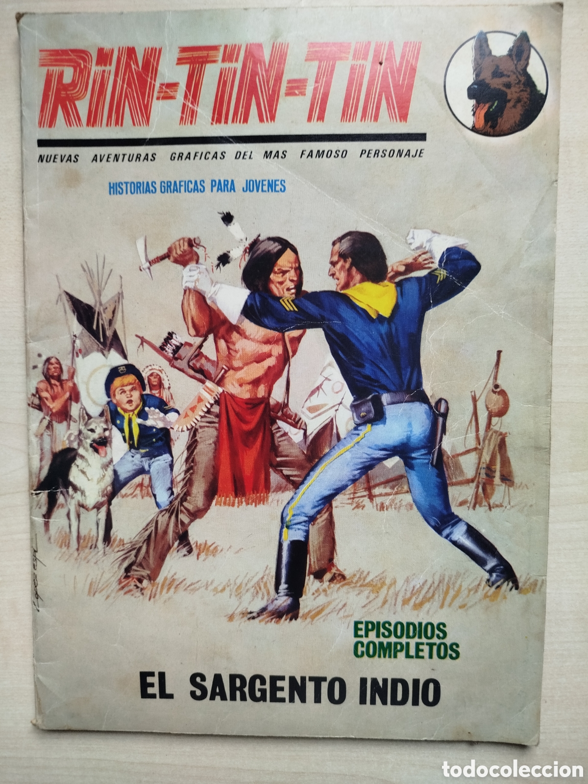 C&oacute;mics: Rin-Tin-Tin. El sargento indio, n&uacute;m. 10 - Foto 1