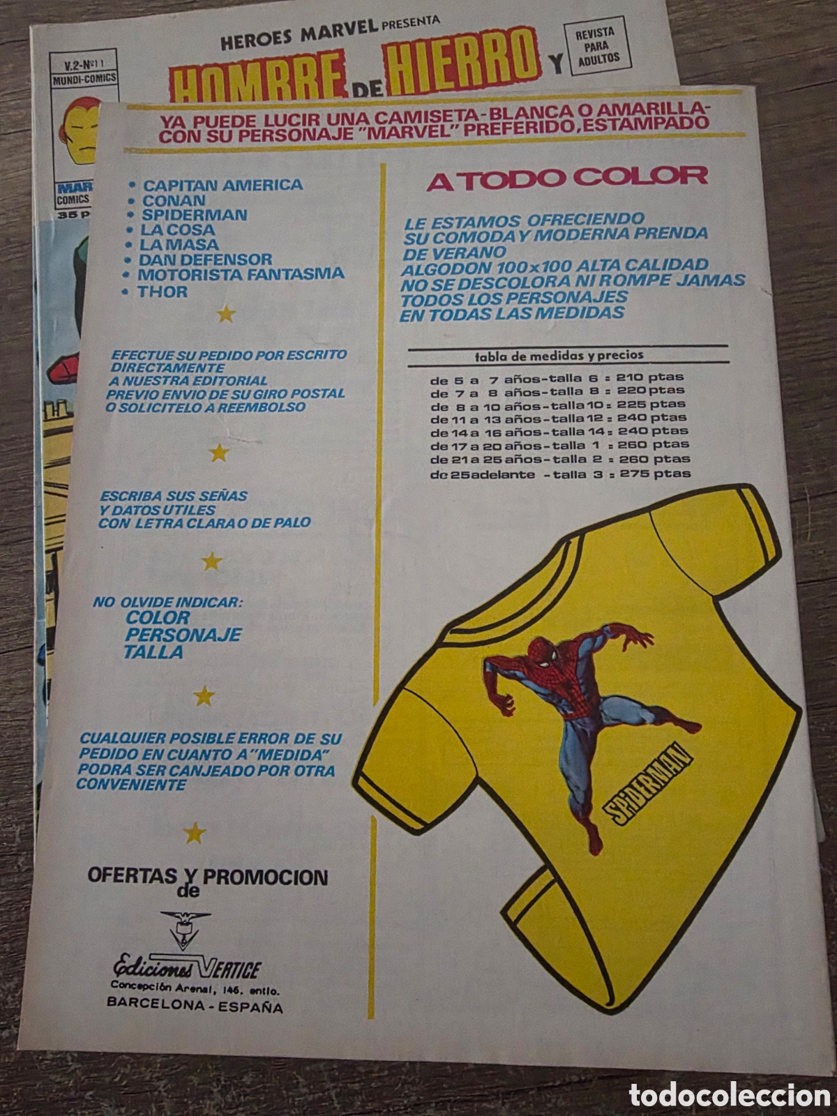 C&oacute;mics: Lote 7 comics vertice heroes marvel dan defensor-hombre de hierro - Foto 12