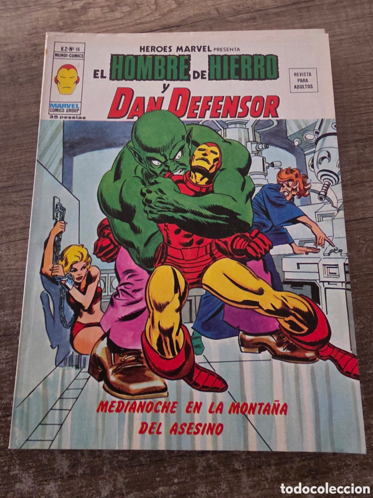 C&oacute;mics: Lote 7 comics vertice heroes marvel dan defensor-hombre de hierro - Foto 15