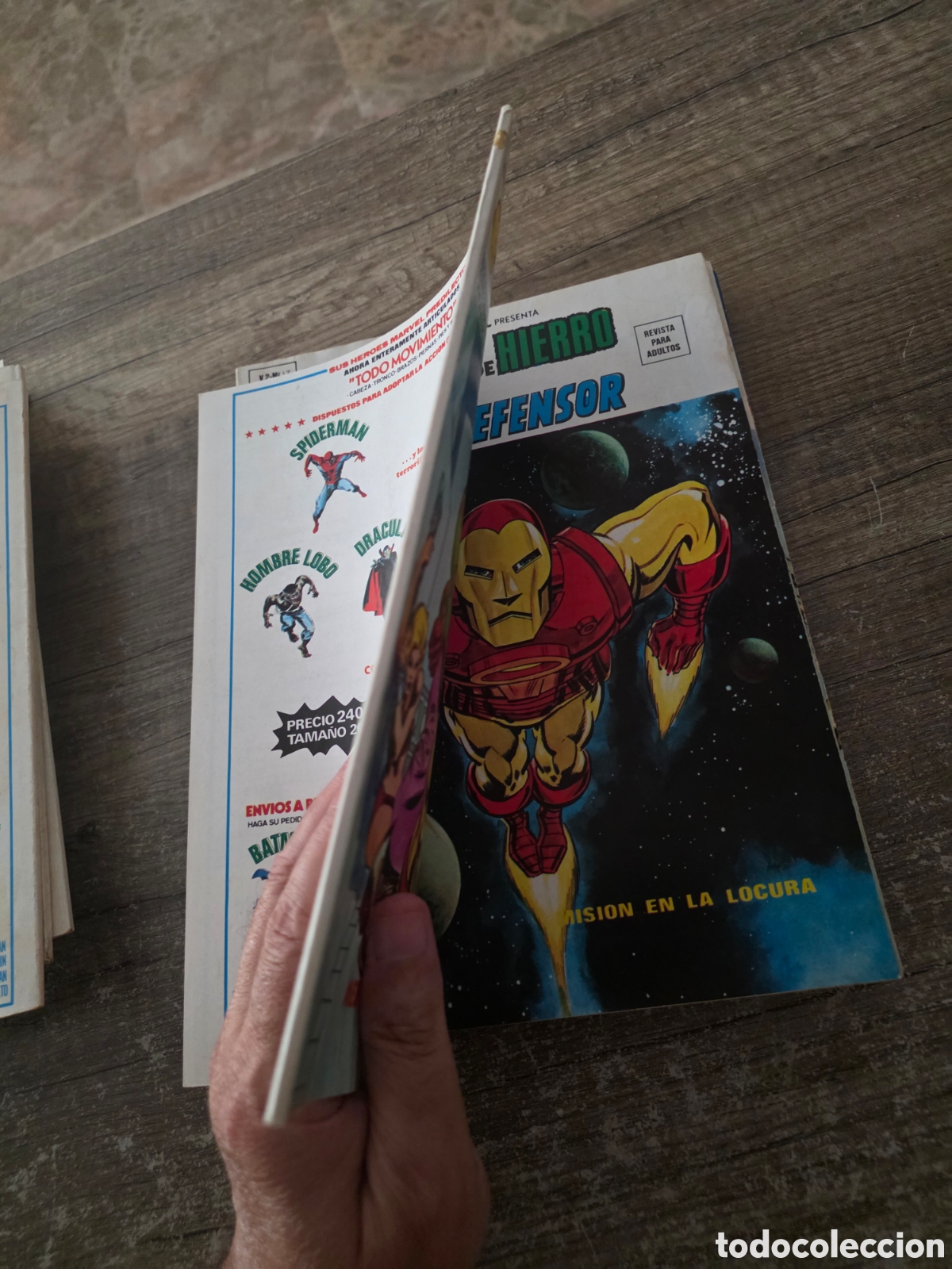 C&oacute;mics: Lote 7 comics vertice heroes marvel dan defensor-hombre de hierro - Foto 17