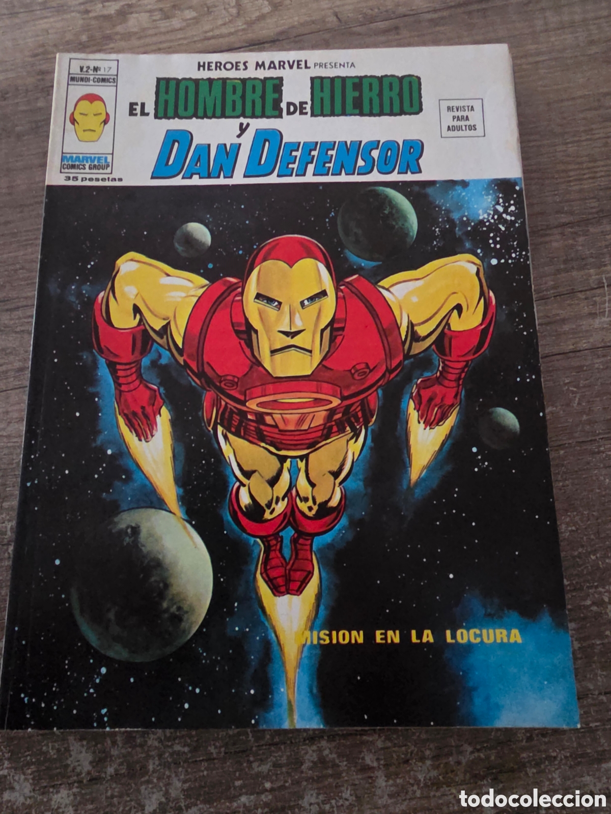 C&oacute;mics: Lote 7 comics vertice heroes marvel dan defensor-hombre de hierro - Foto 20
