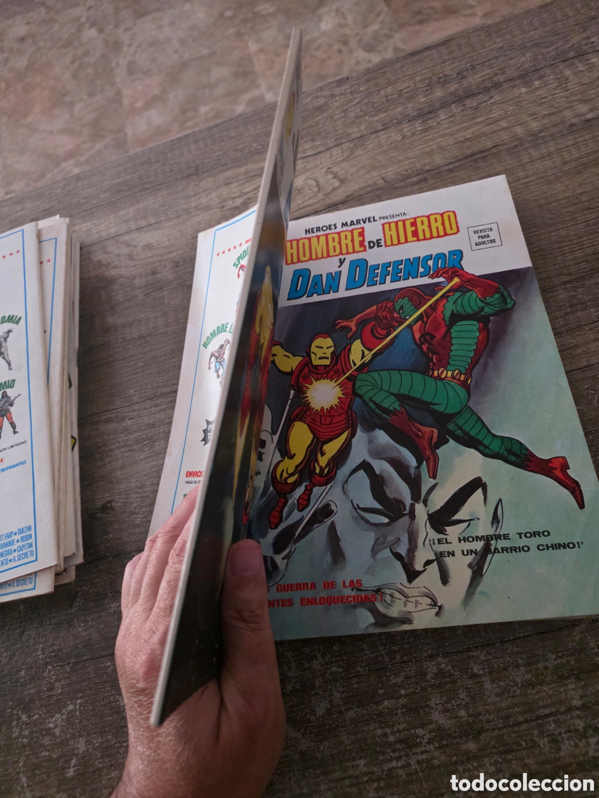 C&oacute;mics: Lote 7 comics vertice heroes marvel dan defensor-hombre de hierro - Foto 22