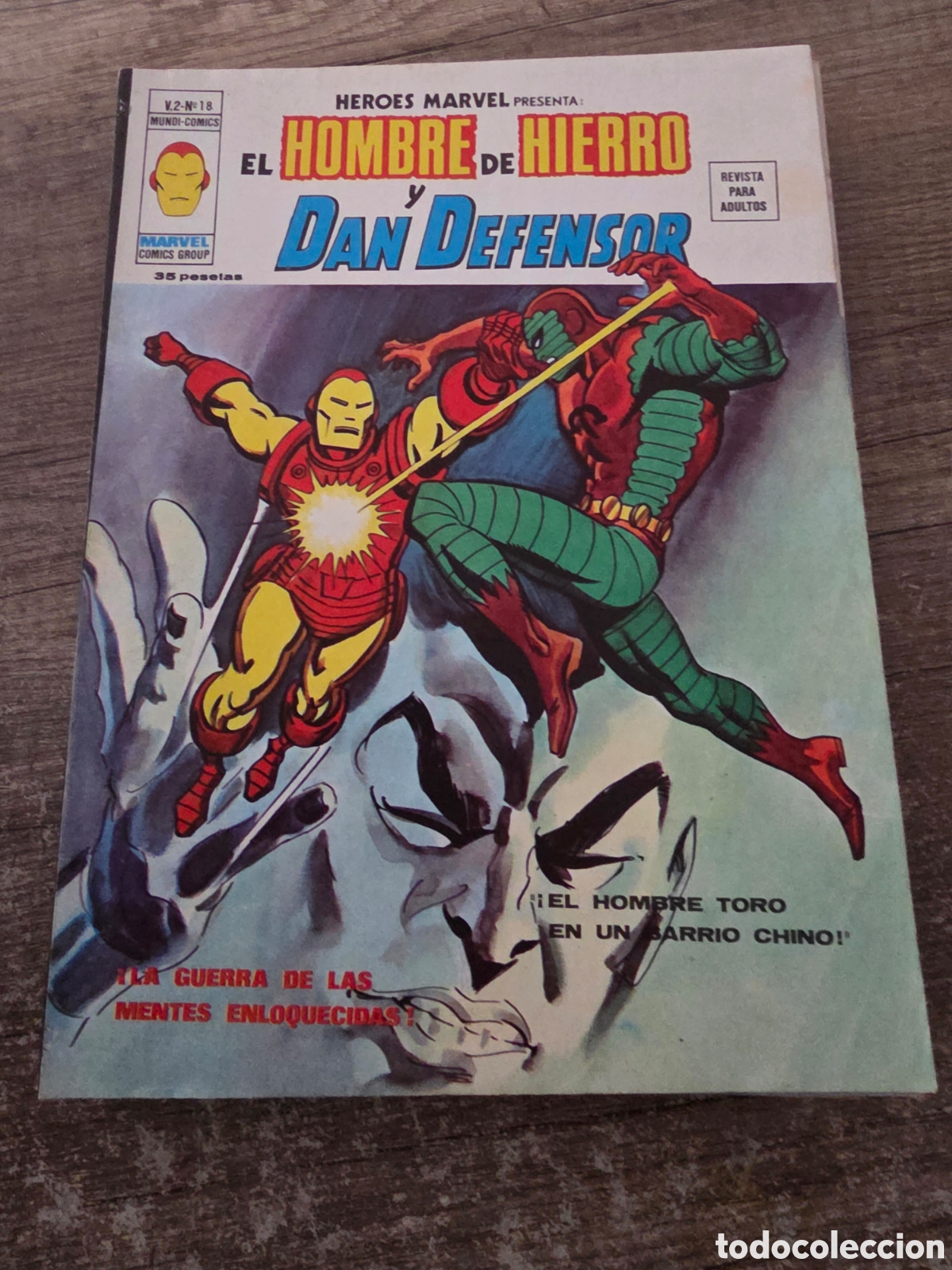 C&oacute;mics: Lote 7 comics vertice heroes marvel dan defensor-hombre de hierro - Foto 24