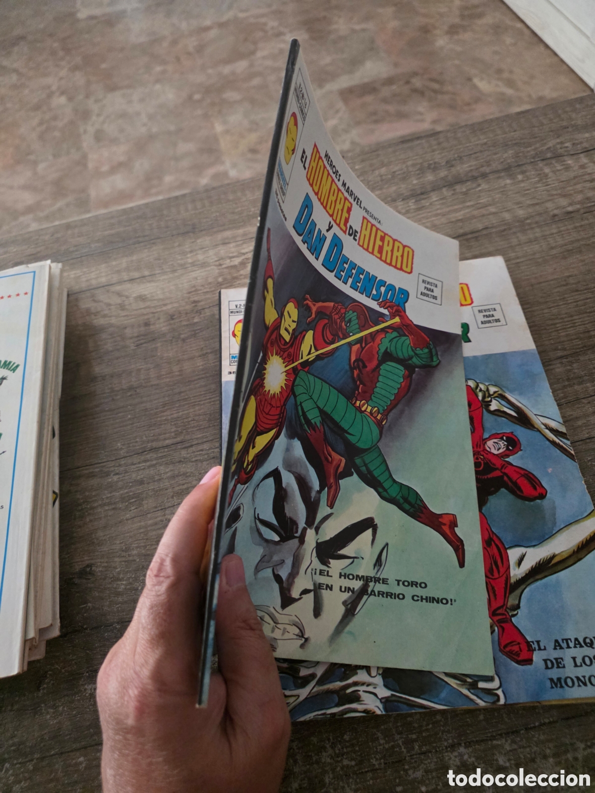 C&oacute;mics: Lote 7 comics vertice heroes marvel dan defensor-hombre de hierro - Foto 26