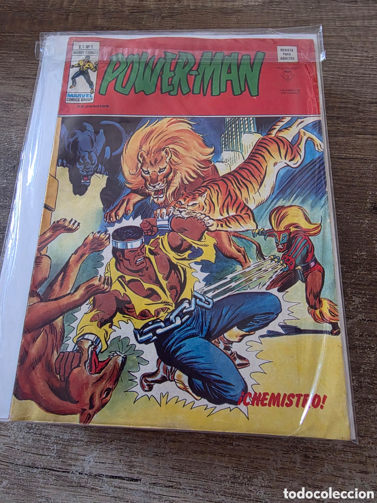 C&oacute;mics: Lote 19 comics vertice power-man V1 y V2 - Foto 5