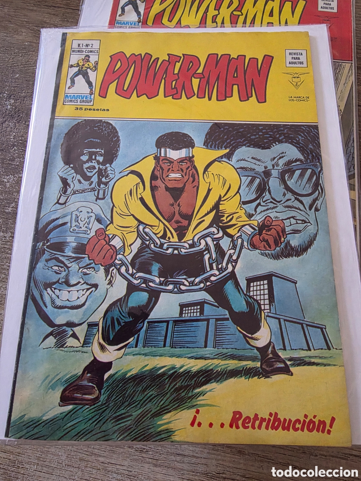 C&oacute;mics: Lote 19 comics vertice power-man V1 y V2 - Foto 6