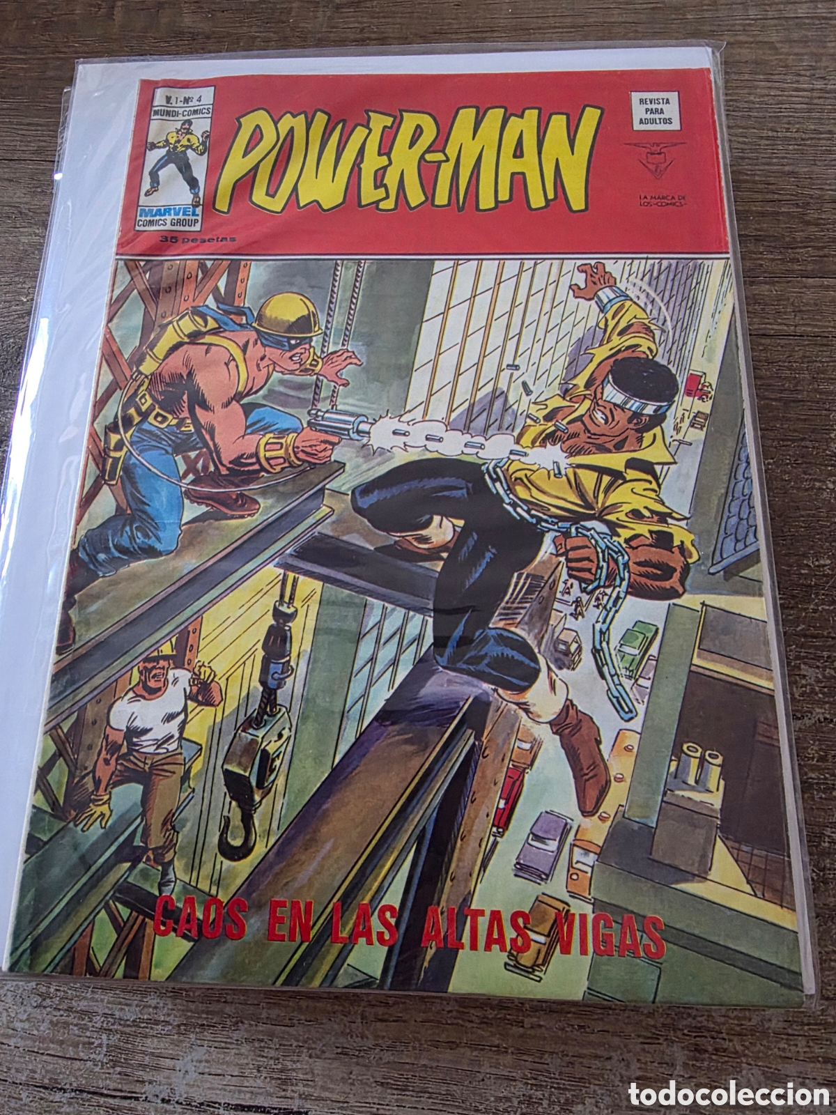 C&oacute;mics: Lote 19 comics vertice power-man V1 y V2 - Foto 7