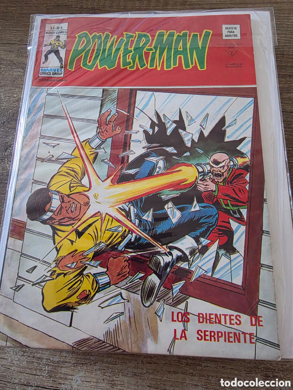 C&oacute;mics: Lote 19 comics vertice power-man V1 y V2 - Foto 9