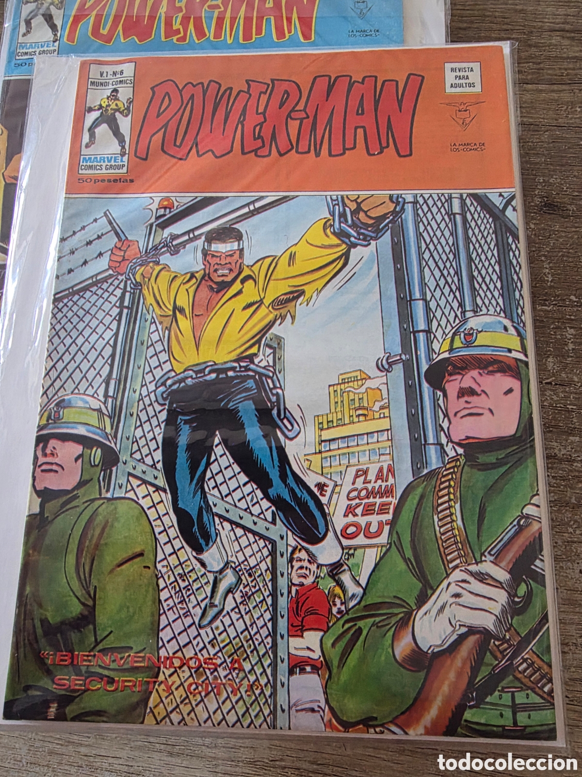 C&oacute;mics: Lote 19 comics vertice power-man V1 y V2 - Foto 10