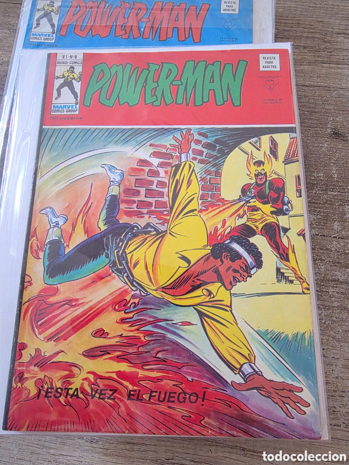 C&oacute;mics: Lote 19 comics vertice power-man V1 y V2 - Foto 12