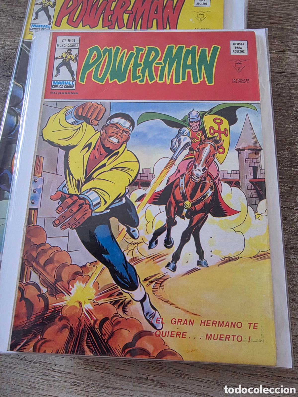 C&oacute;mics: Lote 19 comics vertice power-man V1 y V2 - Foto 14