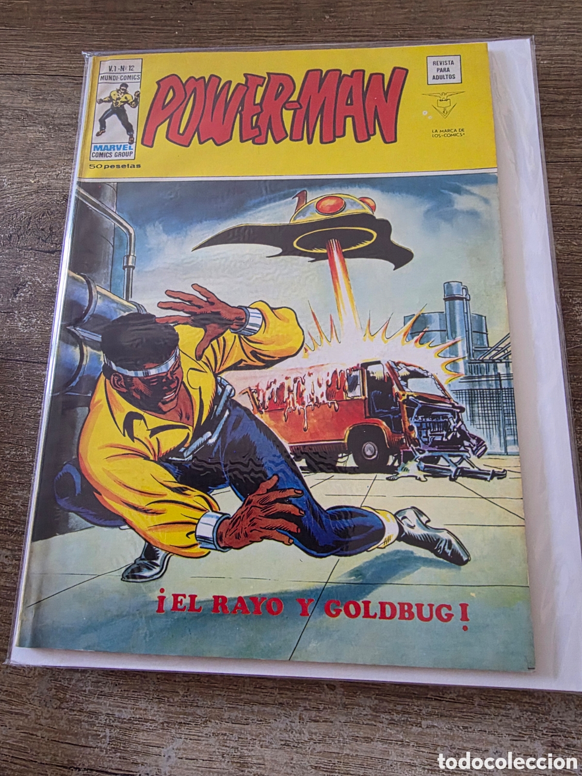 C&oacute;mics: Lote 19 comics vertice power-man V1 y V2 - Foto 15