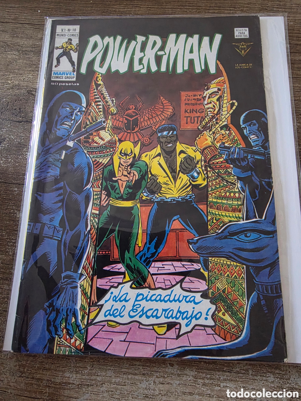 C&oacute;mics: Lote 19 comics vertice power-man V1 y V2 - Foto 17