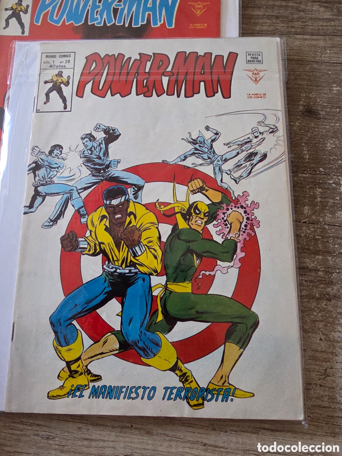 C&oacute;mics: Lote 19 comics vertice power-man V1 y V2 - Foto 18