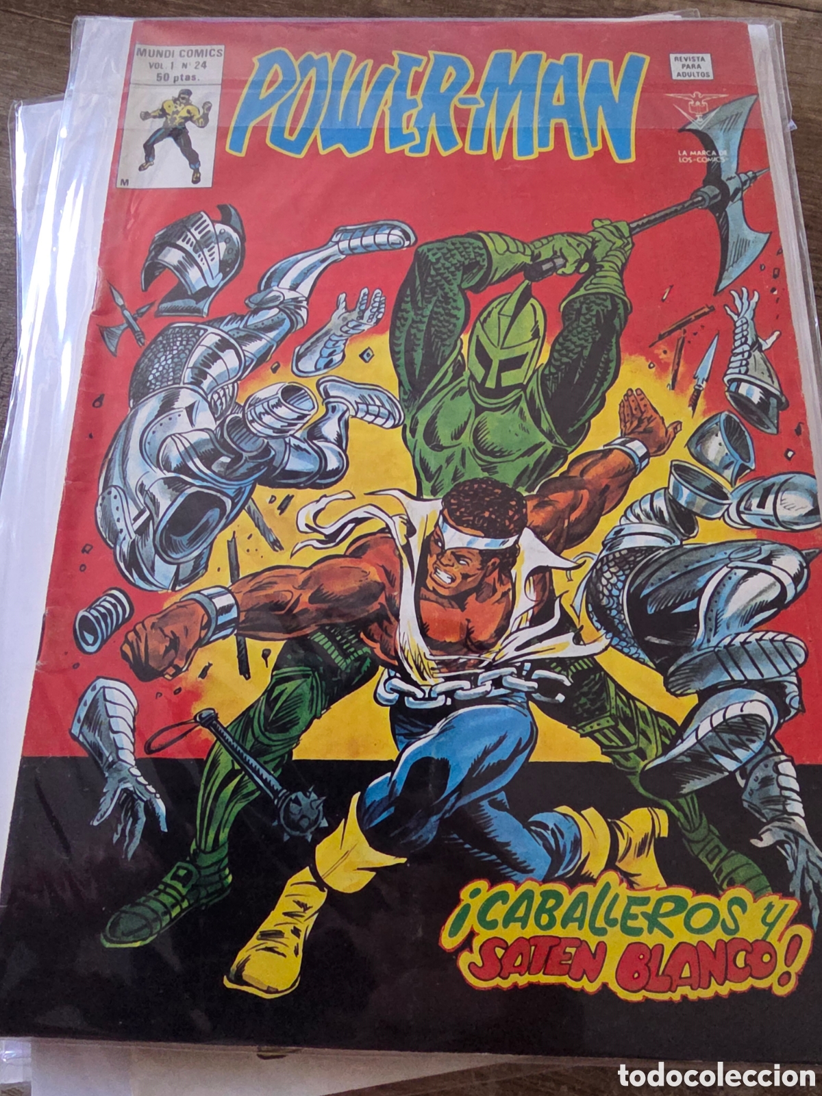 C&oacute;mics: Lote 19 comics vertice power-man V1 y V2 - Foto 20