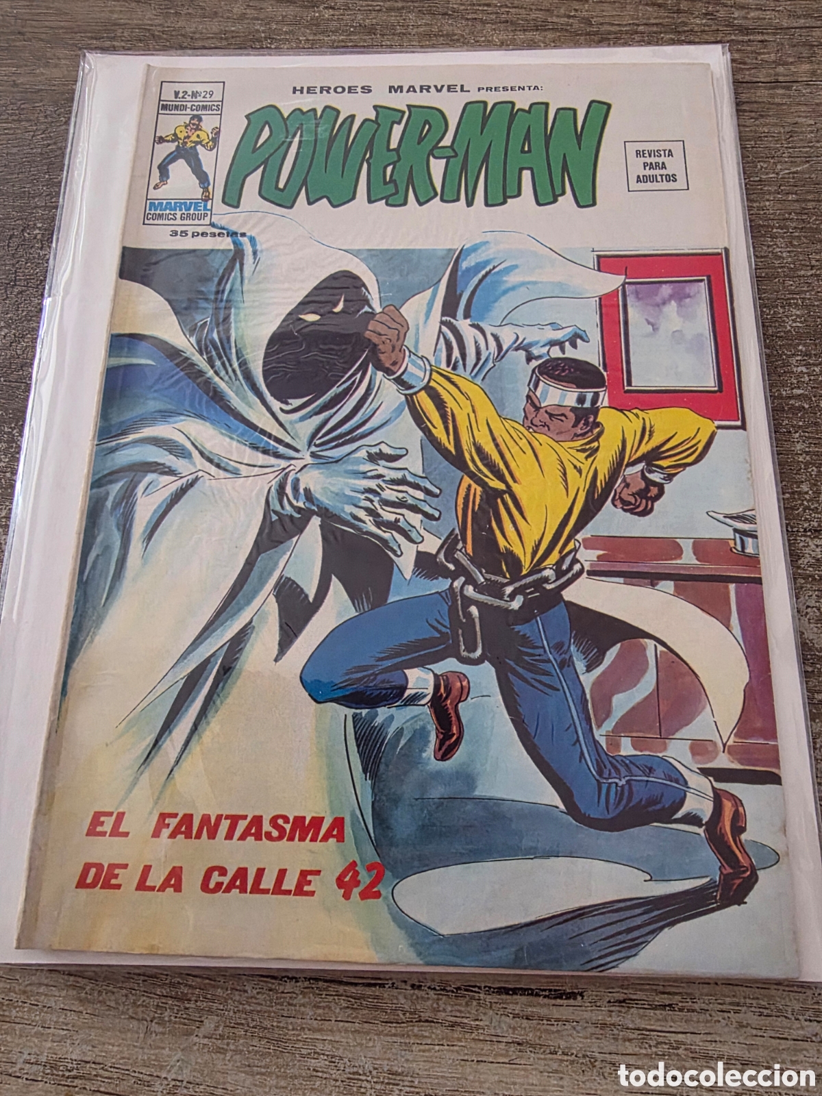 C&oacute;mics: Lote 19 comics vertice power-man V1 y V2 - Foto 21