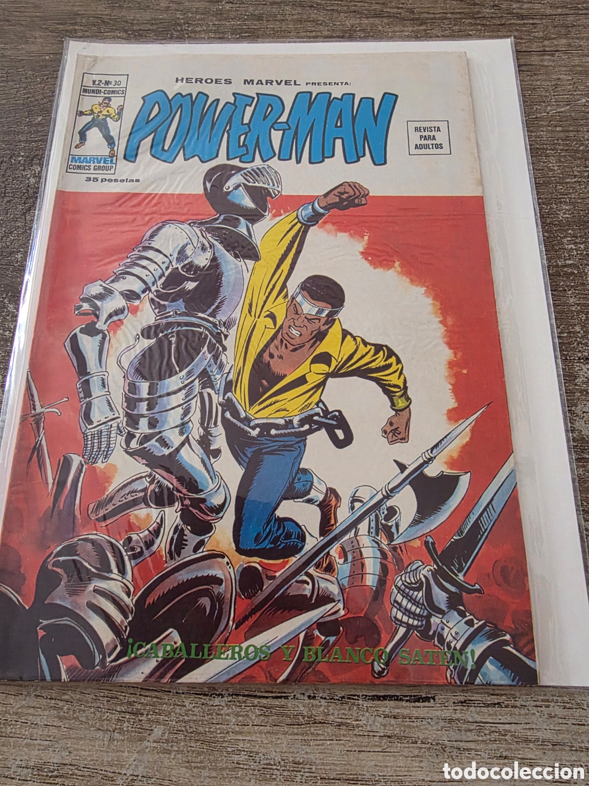 C&oacute;mics: Lote 19 comics vertice power-man V1 y V2 - Foto 23